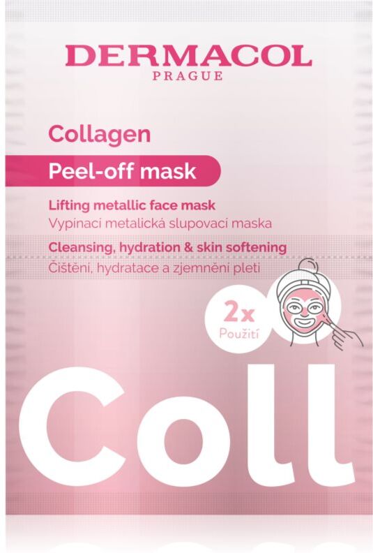 Dermacol Collagen lifting peel-off mask 2x8 ml
