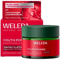 WELEDA Youth Power Nachtpflege Granatapfel 40 ml