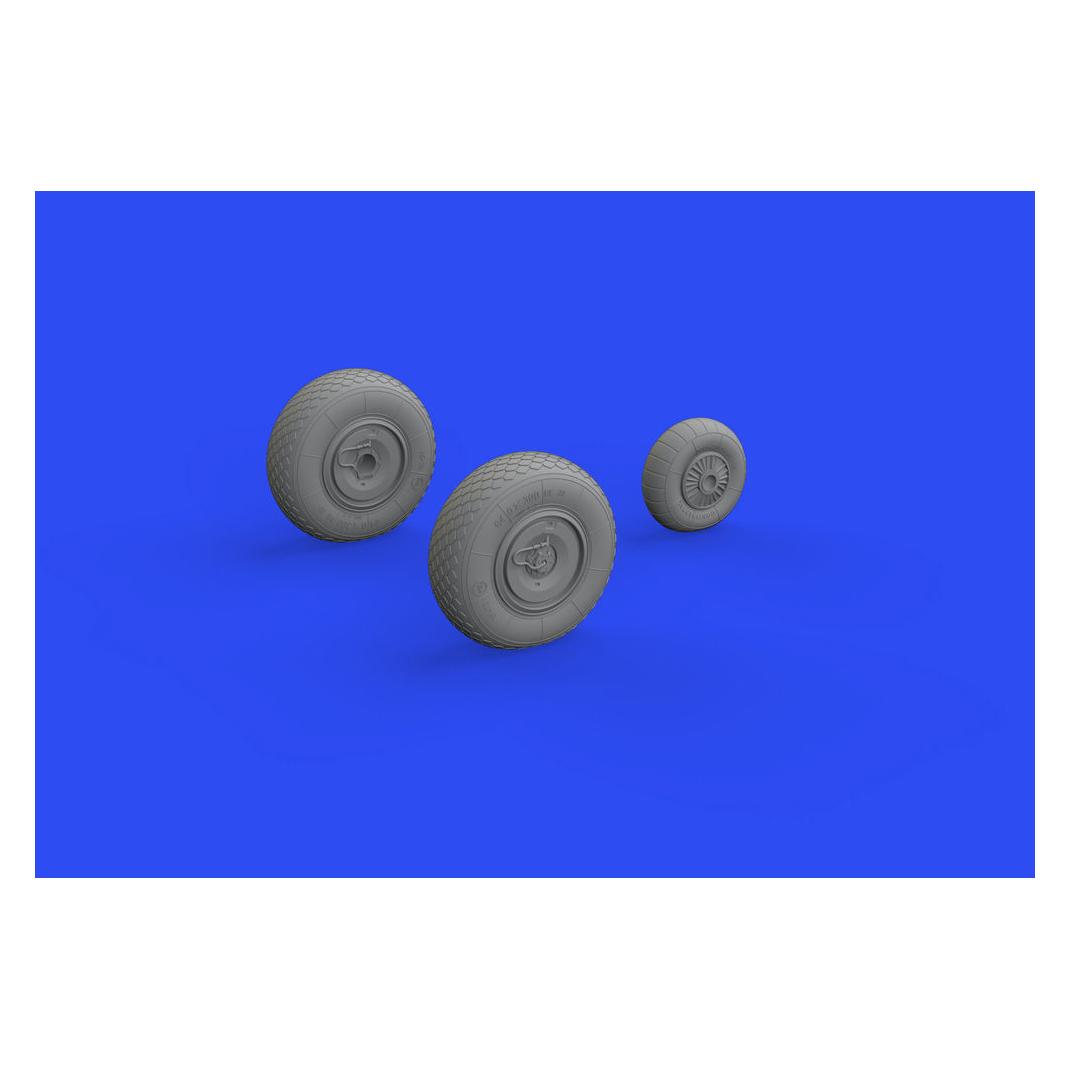 Eduard Ar 234B wheels for HASEGAWA/HOBBY 2000 (648687)