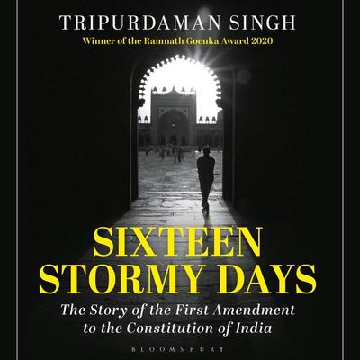 Sixteen Stormy Days - Tripurdaman Singh, Audio, 9781350436312
