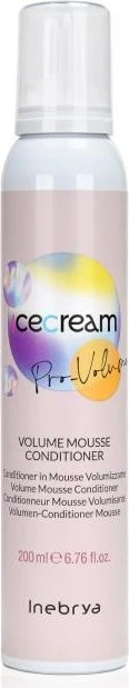 Inebrya Ice Cream Pro Volume Foam For Fine Hair 200Ml (Volumenschaum, 200 ml) (8008277263540)