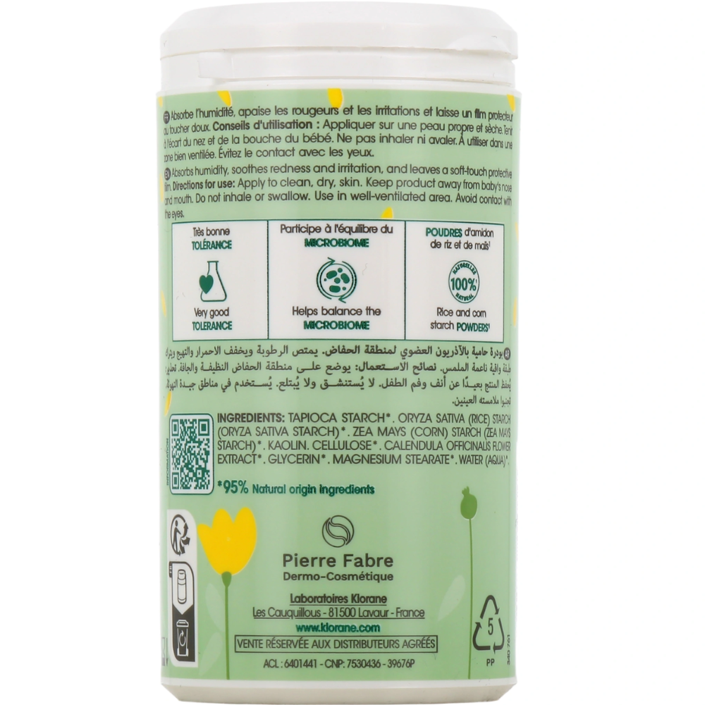 Klorane Baby Powder Protective 75g