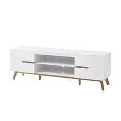 TV-Lowboard  Casoria , weiß , Maße (cm): B: 169 H: 56 T: 41.0