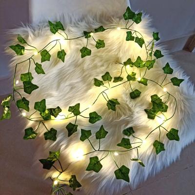 Inspire Select LED Ivy Vine String Lights Artificial Green Leaf Garland For Bedroom & Wedding Decor ivy Vines 32.81 Ft 100 Leds