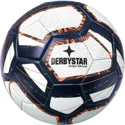 DERBYSTAR Ball Street Soccer v22, Größe 5 in Weiß Weiß