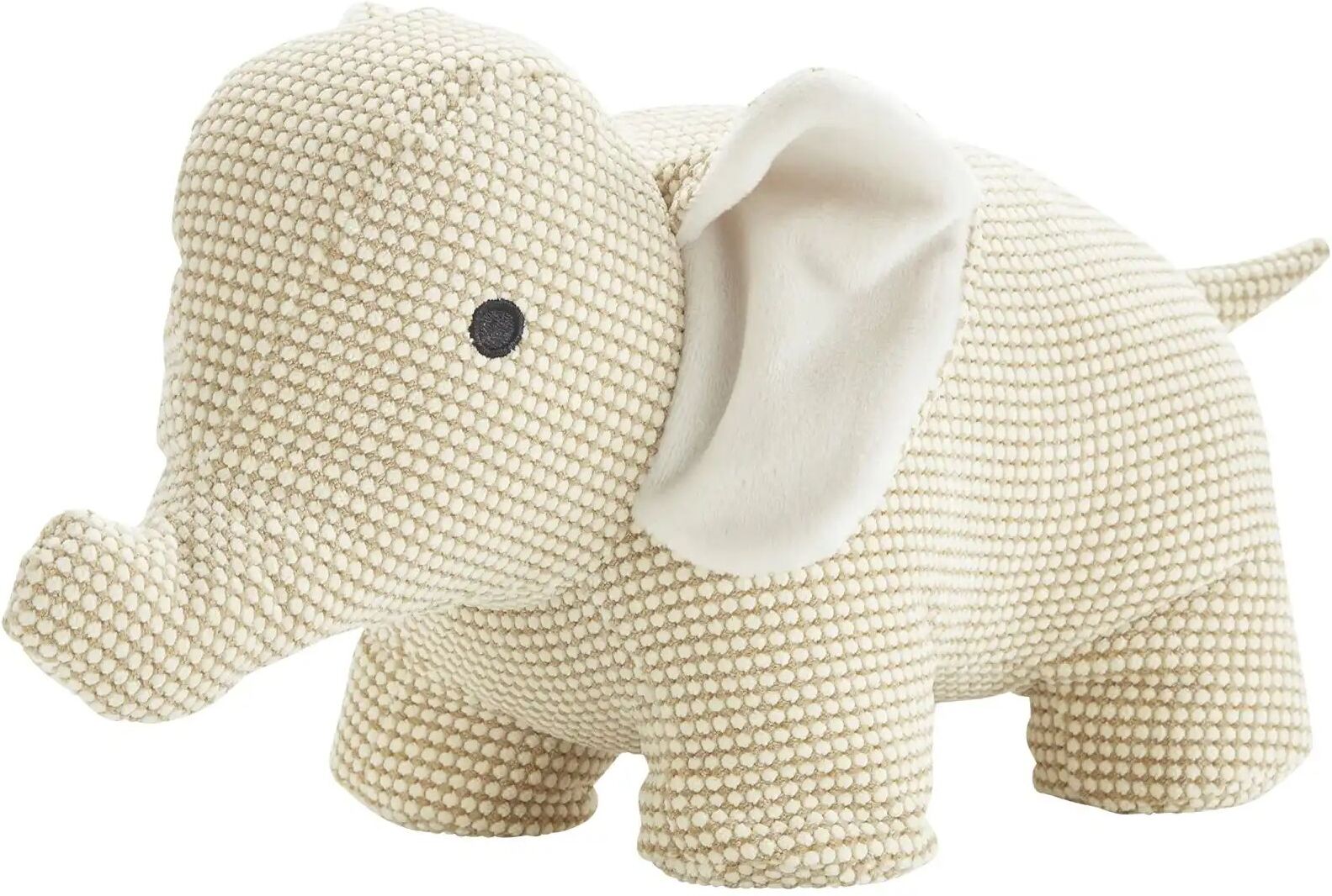 como Türstopper  Elefant ¦ beige ¦ Polyester ¦ Maße (cm): B: 17 H: 18