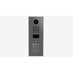 DoorBird D2101KV IP Video Türsprechanlage DB 703, Edelstahl, pulverbeschichtet, seidenmatt