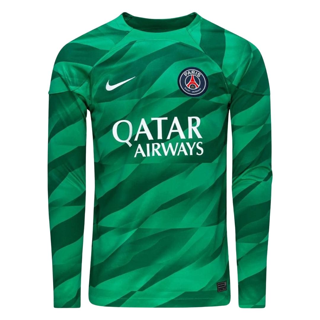 Nike Psg, Grünes, Langärmliges Torwartoberteil