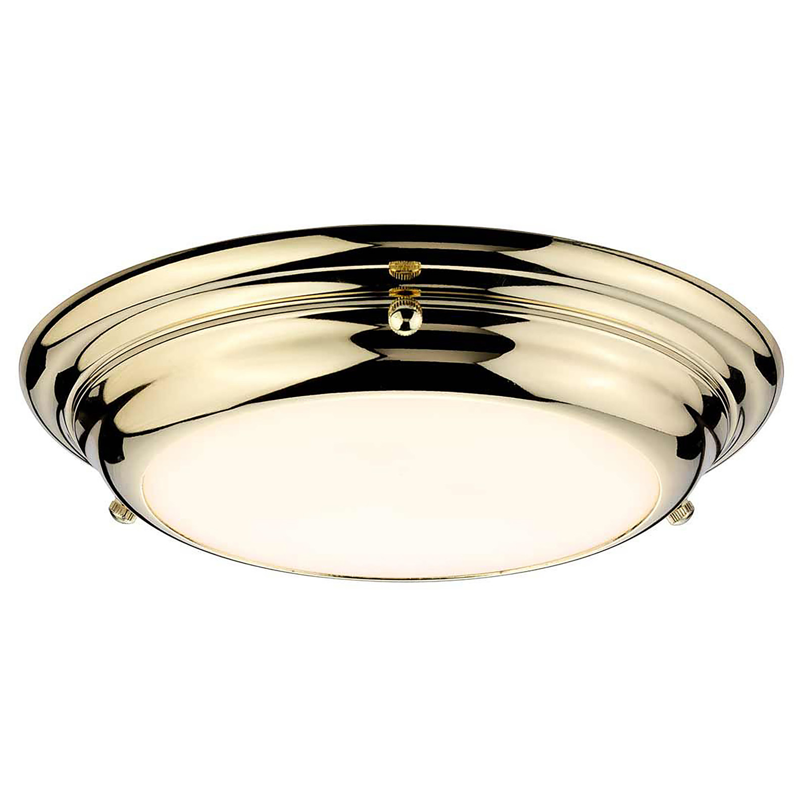 Elstead Lighting Welland LED plafondlamp goud/messing