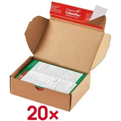 Colompac Versand- und Modulkarton - 20 Stück (305 mm breit) braun