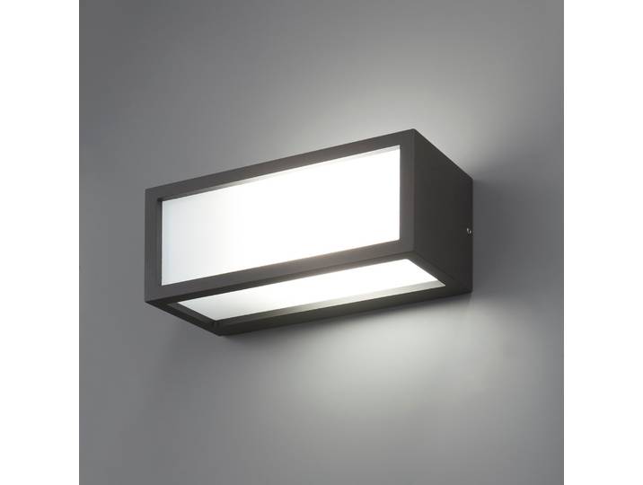 Faro 70573, Außensockel-/Pfostenbeleuchtung, Dunkles Grau, Aluminium, IP54, I, E27