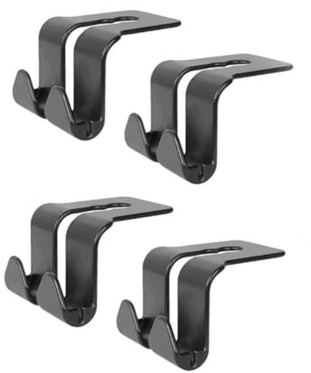 Set van 4 auto hoofdsteun haken voor opberging en accessoires