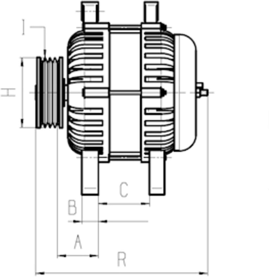 Drehstromgenerator HC-CARGO F 032 116 847