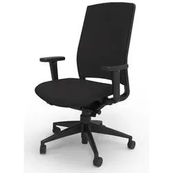 Bürodrehstuhl schwarz favorite 452-4 mit Armlehnen