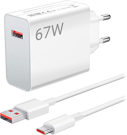 Xiaomi Caricabatterie 67W Con Cavo Usb-C