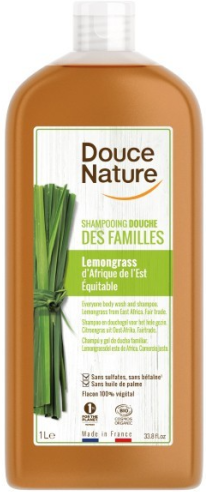 Douce Nature Lemongrass Shampoo-Shower Gel 1 L 1 L