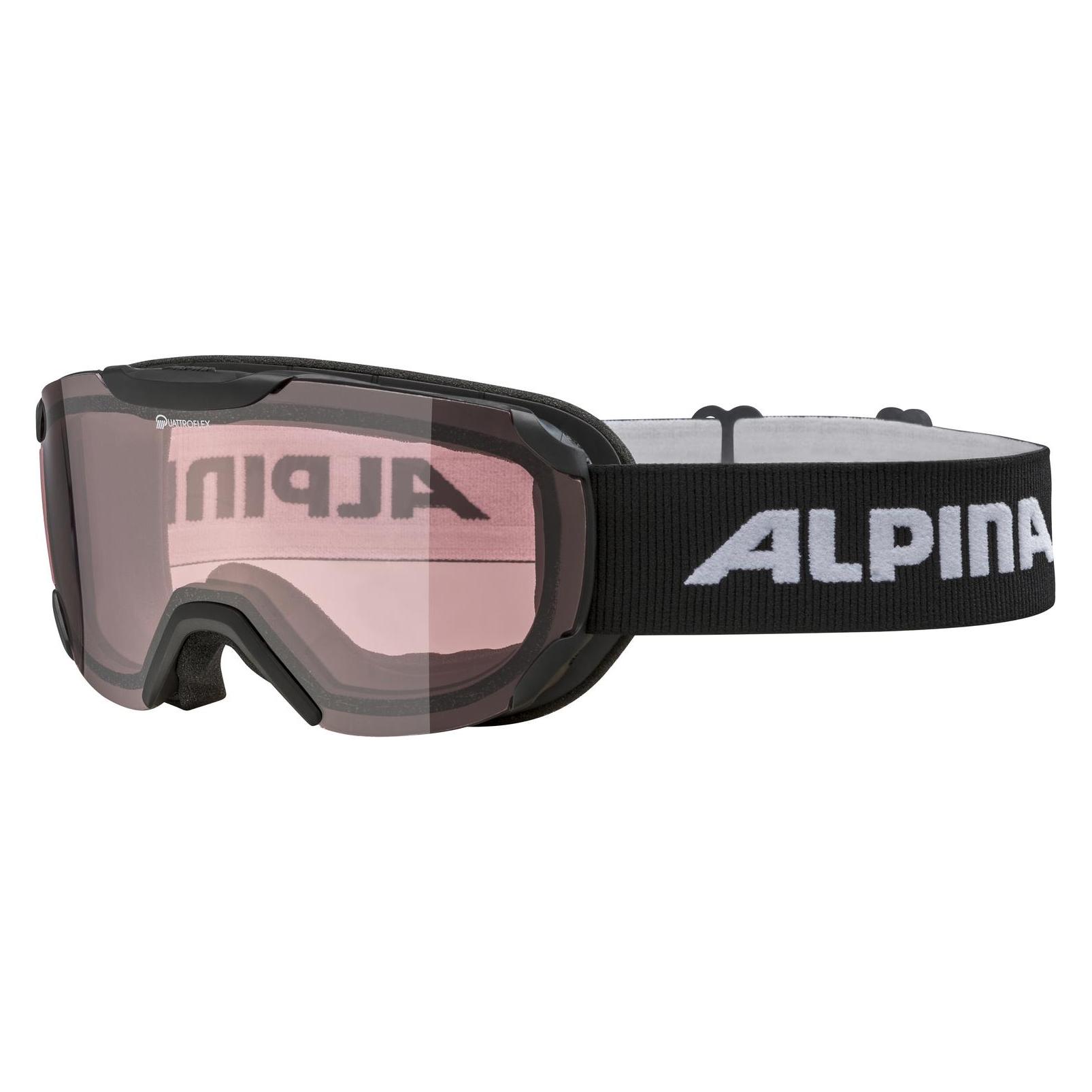 Alpina Thaynes Q Skibrille (Farbe: 035 black, Scheibe: QUATTROFLEX (S1)) (32318490)