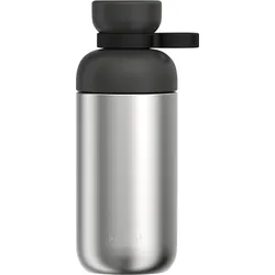 Mepal Vita Edelstahl Trinkflasche aus recyceltem Edelstahl und auslaufsicher 500 ml nordic black