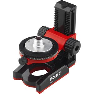 SOLA Laserhalterung 71124201, WH 5/8, drehbar, 5/8 Zoll Gewinde, für Kreuzlinien- und Punktlaser