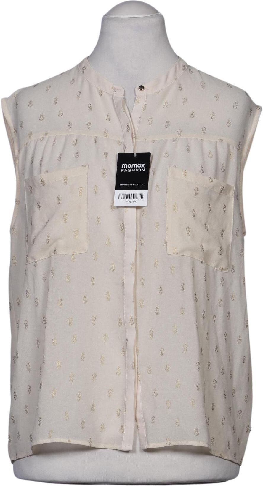 le temps des cerises Damen Bluse, Cremeweiß, Gr. L, kein / Etikett - Second Hand
