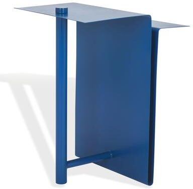 "SAFAVIEH Couture Aldwyn 15.8-Inch Metal Side Table, Modern - 16"" W x 17"" D x 23"" H"