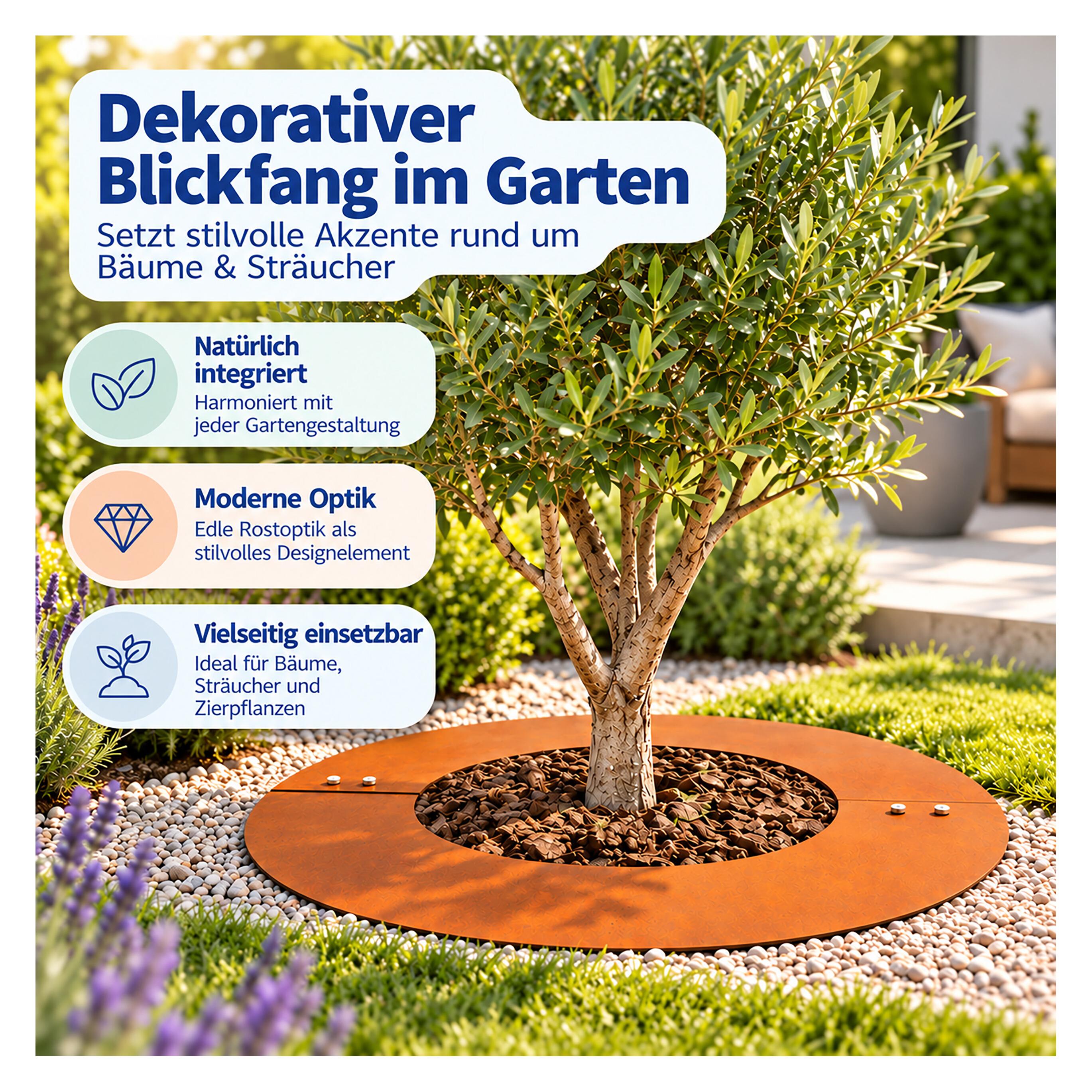Relaxdays Baumring (60 cm) (4052025793562)