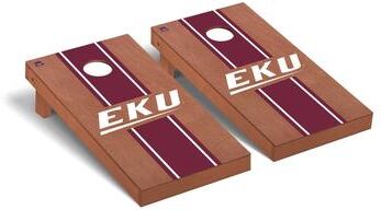 Skip's Garage Eastern Kentucky Colonels Striped Cornhole Board Set