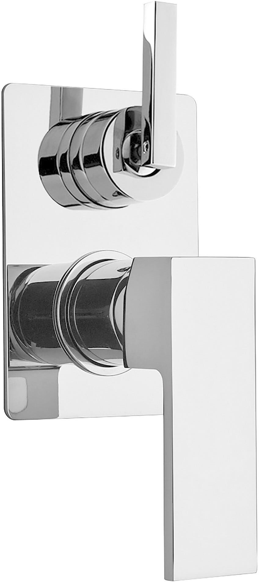 Piralla MISCELATORE DOCCIA INCASSO 2 VIE  ARTIC CROMO CARTUCCIA Ø 35 mm