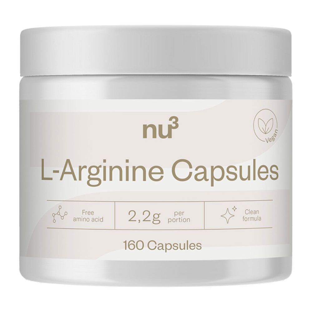 nu3 Arginine Kapseln 160 St