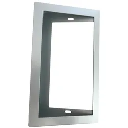 Legrand 350221W 2-moduliger Winkel zur Unterputzmontage für Türstation SFERA, Farbe: Allmetal