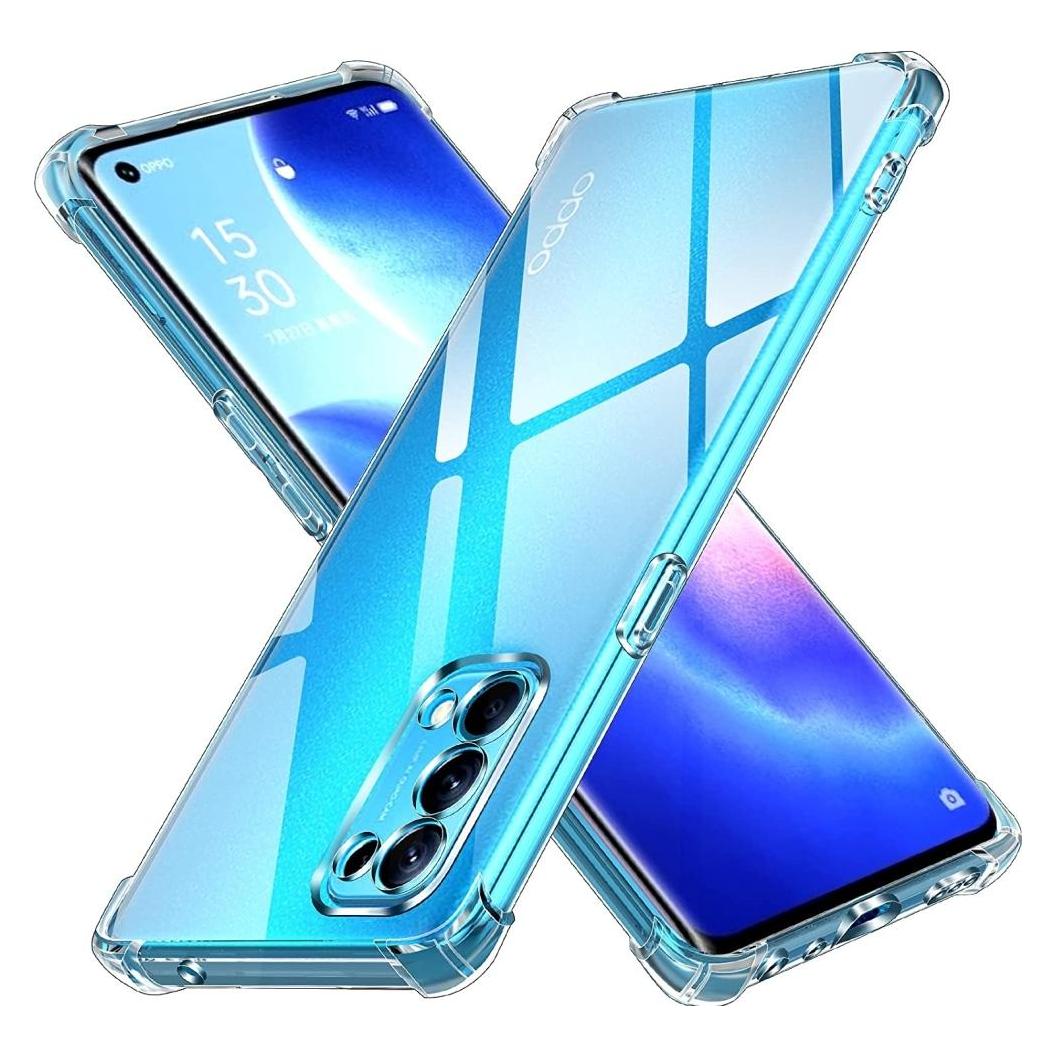 Screenguard Oppo Find X3 Lite Hülle Crystal Soft Airbag Bumper (Oppo Find X3 Lite) (00028146)