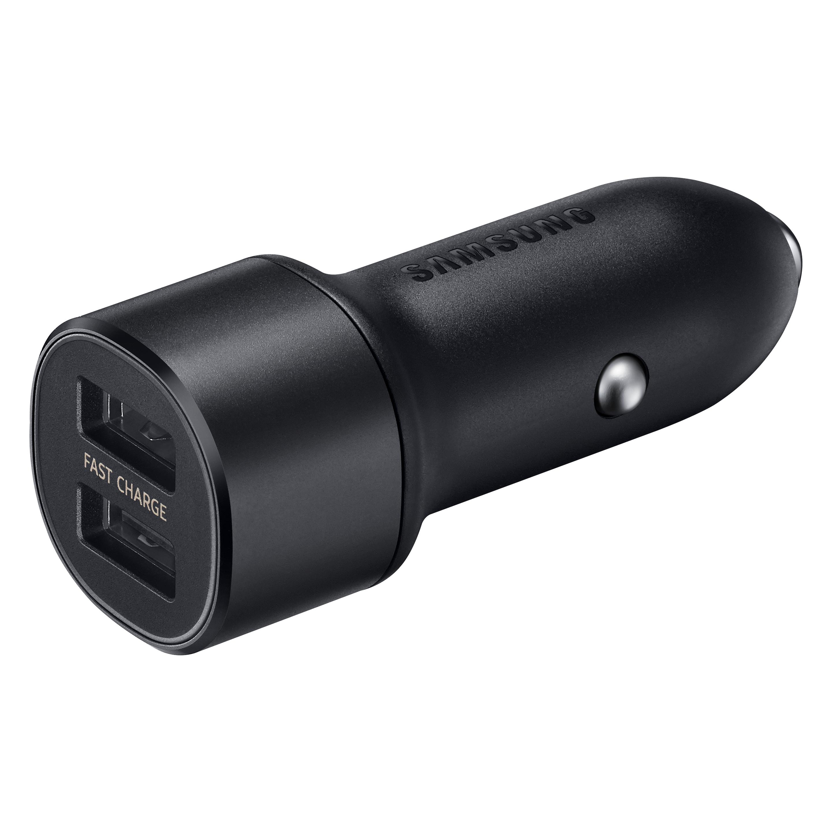 Samsung Dual KFZ-Schnellladegerät 2x 15W inkl. 2-in-1 Datenkabel (EP-L1100WBEGEU)