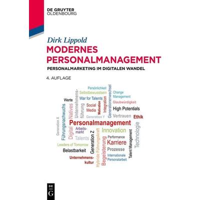 Modernes Personalmanagement, Taschenbuch von Dirk Lippold, De Gruyter Oldenbourg, 978-3-11-133178-2