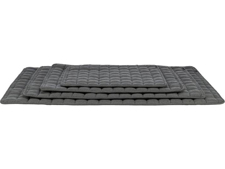Hundematte TRIXIE Caliente 120 x 70 cm , grau (dunkelgrau), Tierbetten, Hundematte