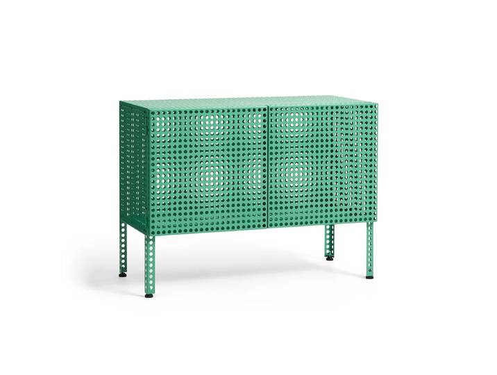 HAY - Perforated Cabinet S, soft jade