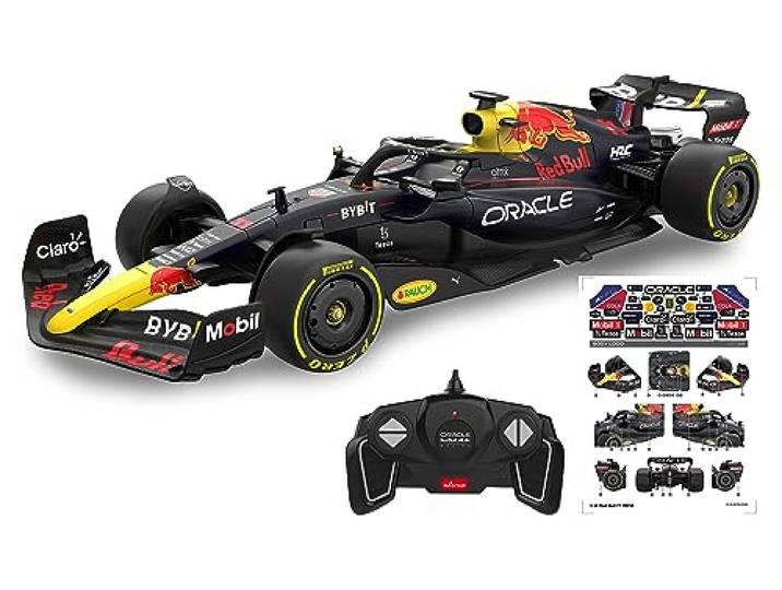 JAMARA Oracle Red Bull Racing RB18 1:18 2,4 GHz -getrouwe lak, RC-auto
