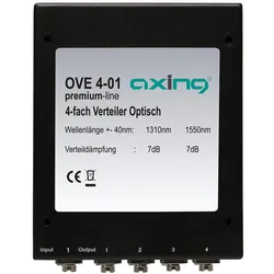 Axing OVE4-01 Optischer 4-fach-Verteiler OVE00401 OVE 4-01