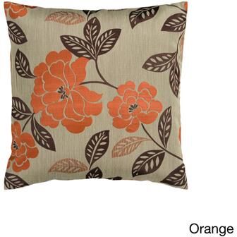 Floral Jacquard Feather Down Pillow