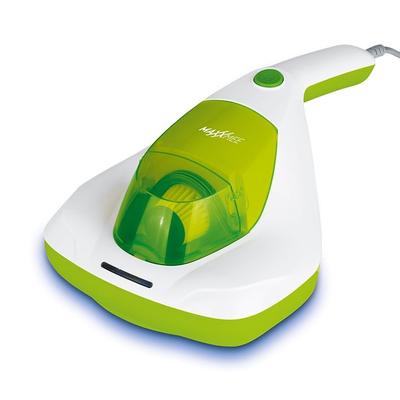 MAXXMEE Milben-Handstaubsauger Kompakt mit UV-C Licht - weiß/limegreen