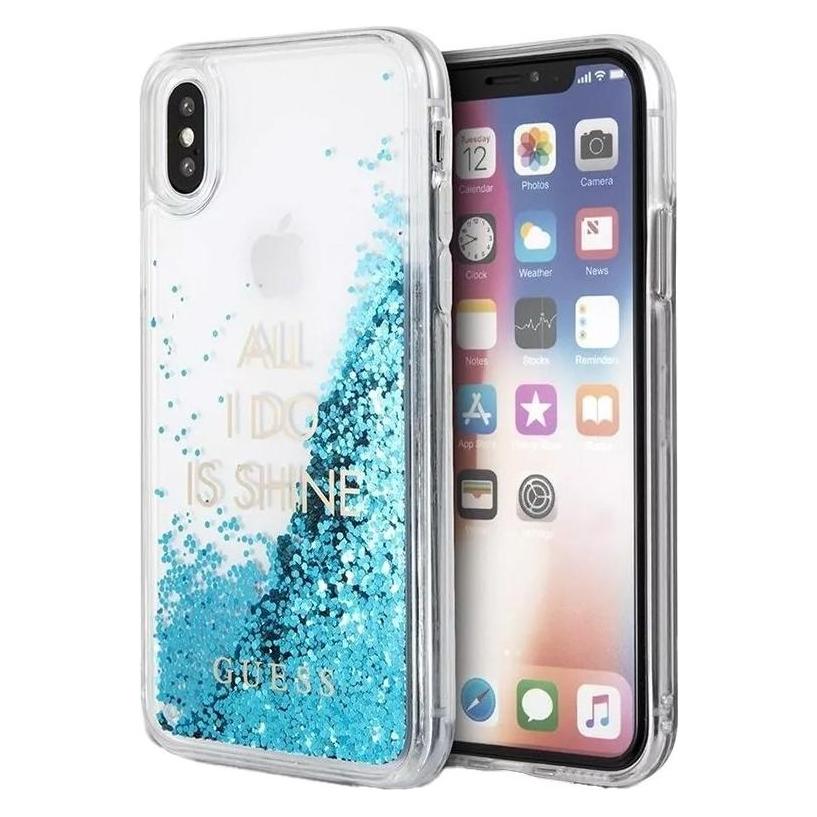 Guess Liquid Glitter (Apple iPhone 6, Apple iPhone 7, Apple iPhone 8) (GUHCP7GLUQBL)