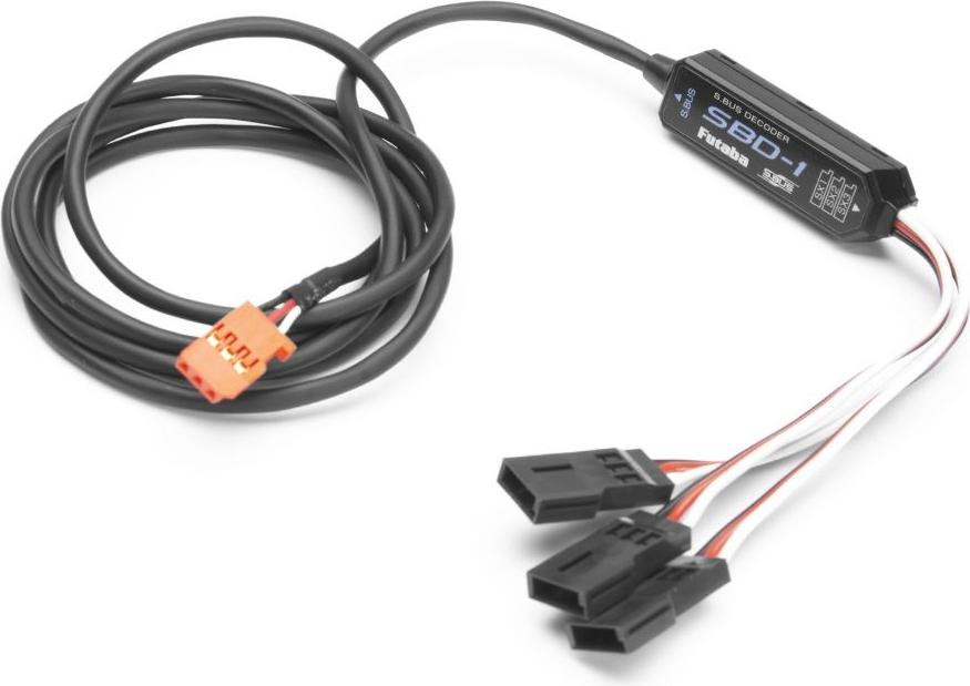 Futaba SBD-1 Decoder Zwart