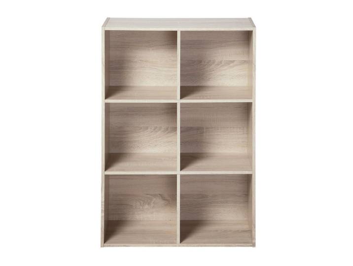 Calicosy Regal mit 6 Fächern - H91,5 x L61,5 cm, Apfelbaumfarben, 29.5x91.5x61.5 cm, Wohnzimmer, Regale, Bücherregale