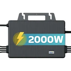 TSUN Mikro-Wechselrichter 2000W TSOL-MS2000 für Balkonkraftwerk, IP67 wetterfest, 4 MPPT, Bluetooth & WIFI, Micro Inverter