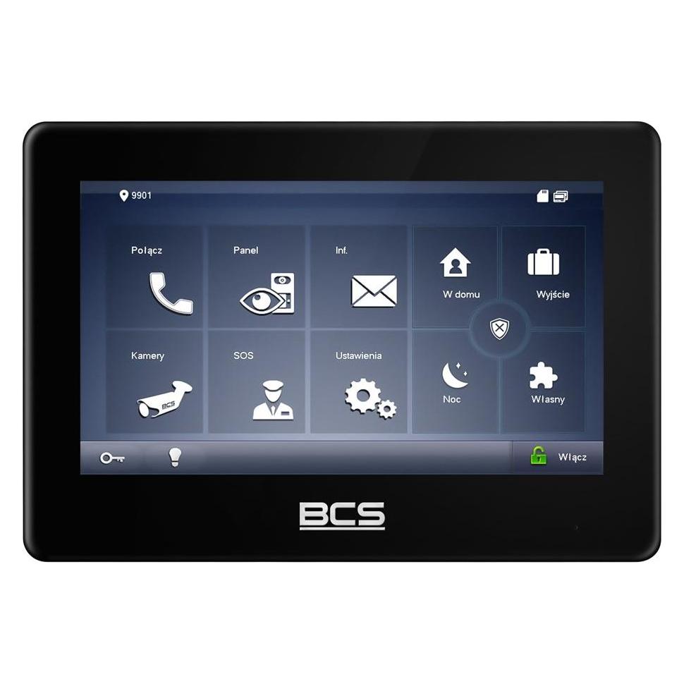 BCS BCS-MON7600B-2 Dual-System Video Monitor mit TCP/IP/SIP Gegensprechsystem (Ethernet) (BCS-MON7600B-2)