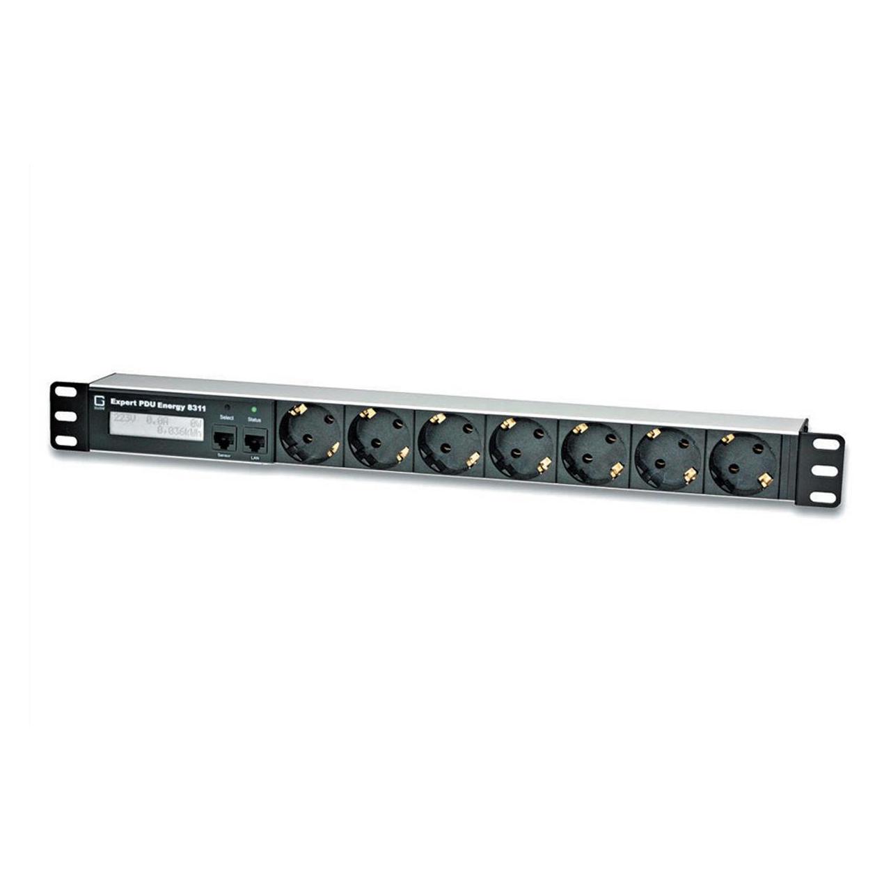 Gude 8311-1 Expert PDU Energy 16A 7xSchutzkontakt 1xSensoranschluss - Netzwerk (8311-1)