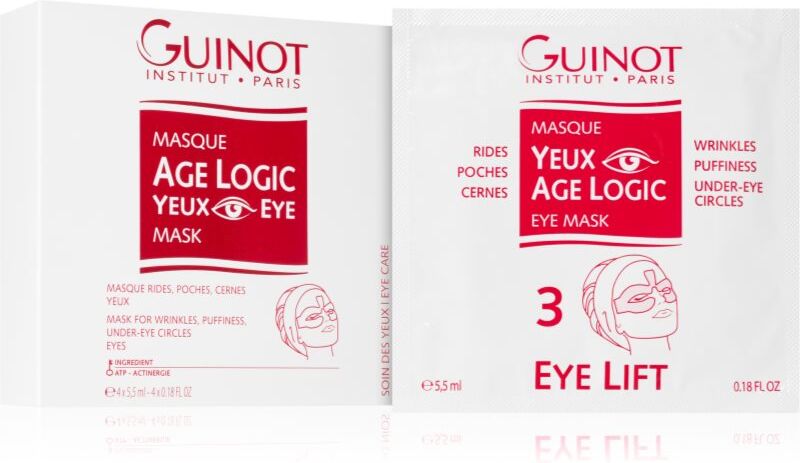 Guinot Age Logic eye mask with anti-ageing effect 4 pc