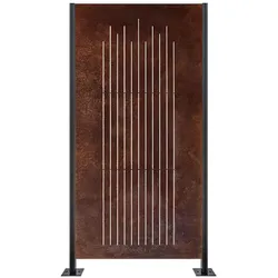 Wellker Sichtschutzelement GERAS CORTEN VERTICAL Sichtschutz