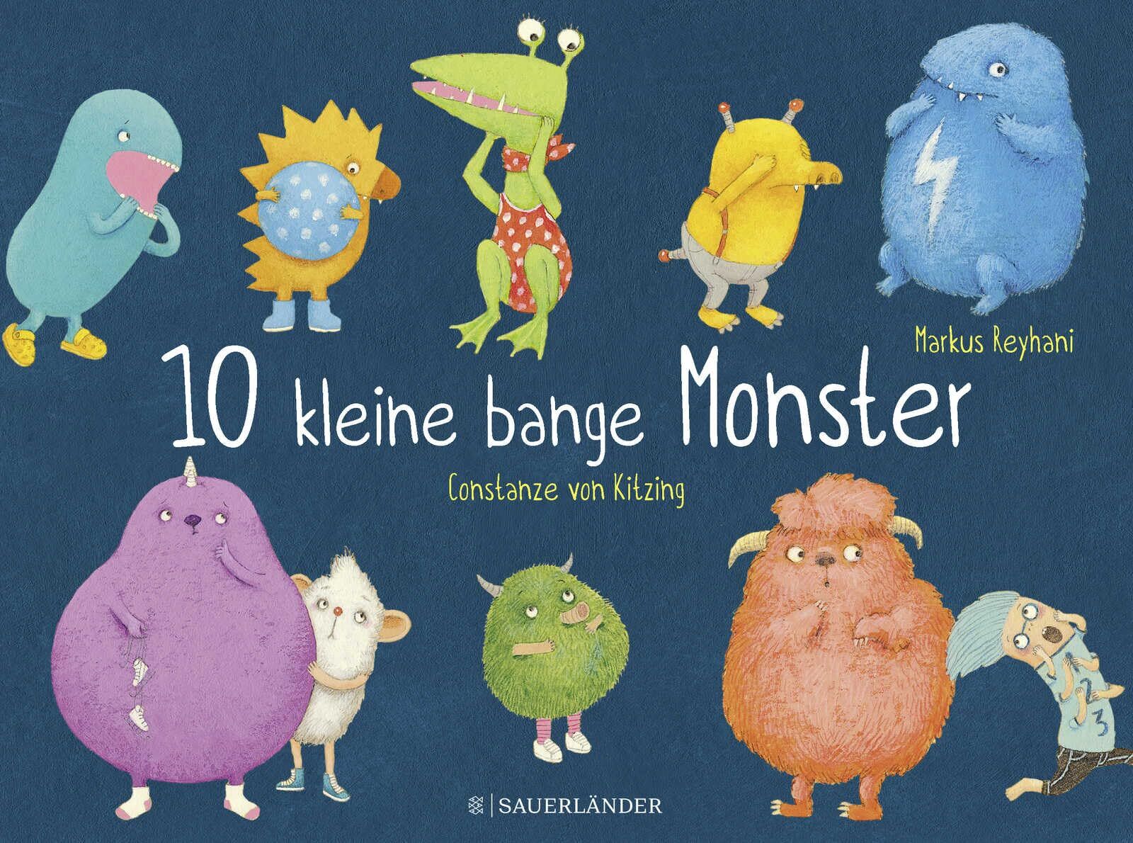 Markus Reyhani - 10 kleine bange Monster - Preis vom 09.10.2026 07:28:09 h