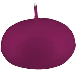 Kopschitz Kerzen Kerzen, Schwimmkerzen Brombeere 2,4 x 6 cm, 20 Stück
