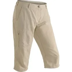 MAIER SPORTS Damen Caprihose Neckar, Größe 36 in Braun Braun